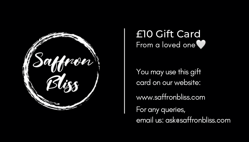 The Saffron Bliss Gift Card